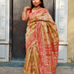 AGOMONI - BALUCHARI SILK (CHANDAN & RED)