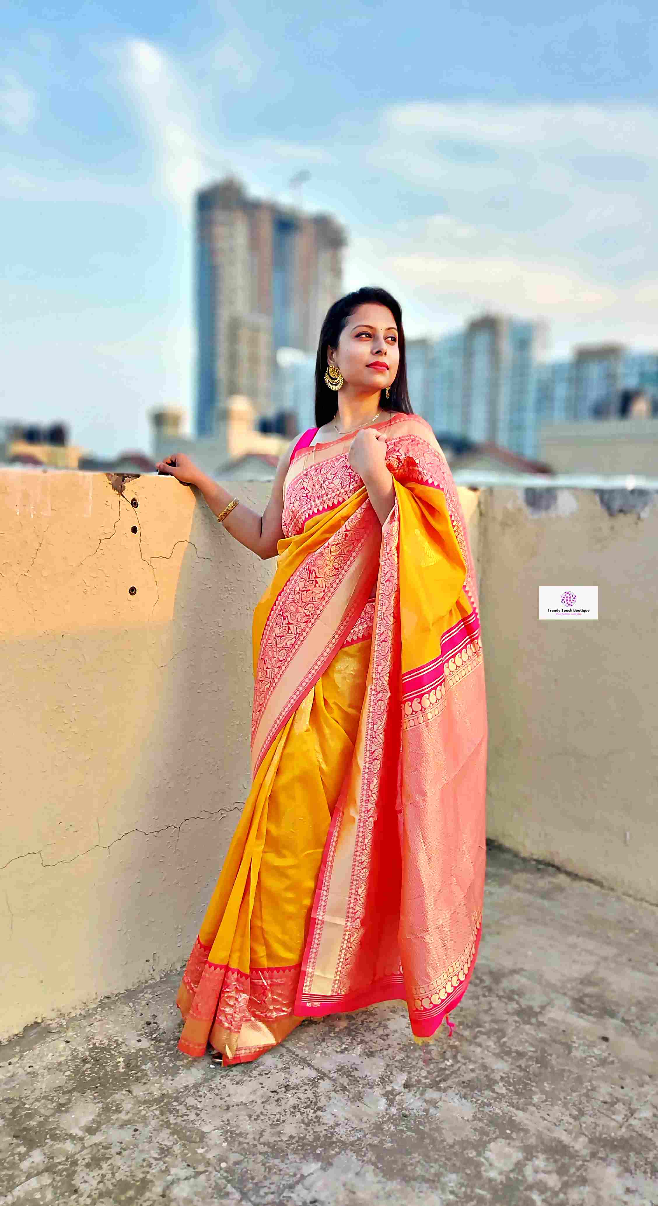 Typical Hyderabad Wedding With A Bride Who Wore Sarees In The Most  Sought-After Hues! | Haldi ceremony outfit, Wedding outfits for women, Haldi  look for bride