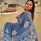 MIST - HANDBLOCK PRINT - MULCOTTON SAREE