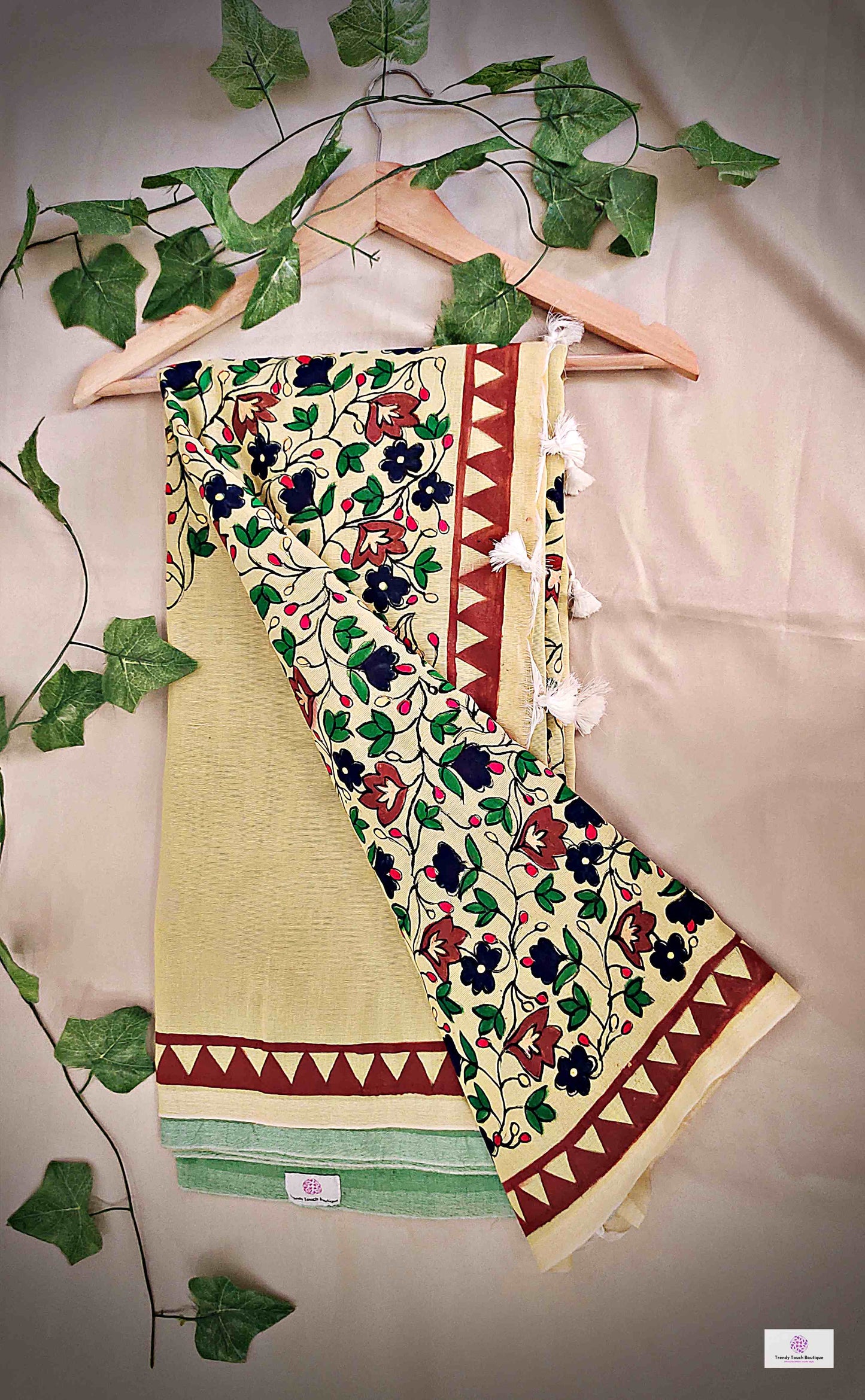 SUMMER - HANDPAINTED - COTTON HANDLOOM - MADE TO ORDER