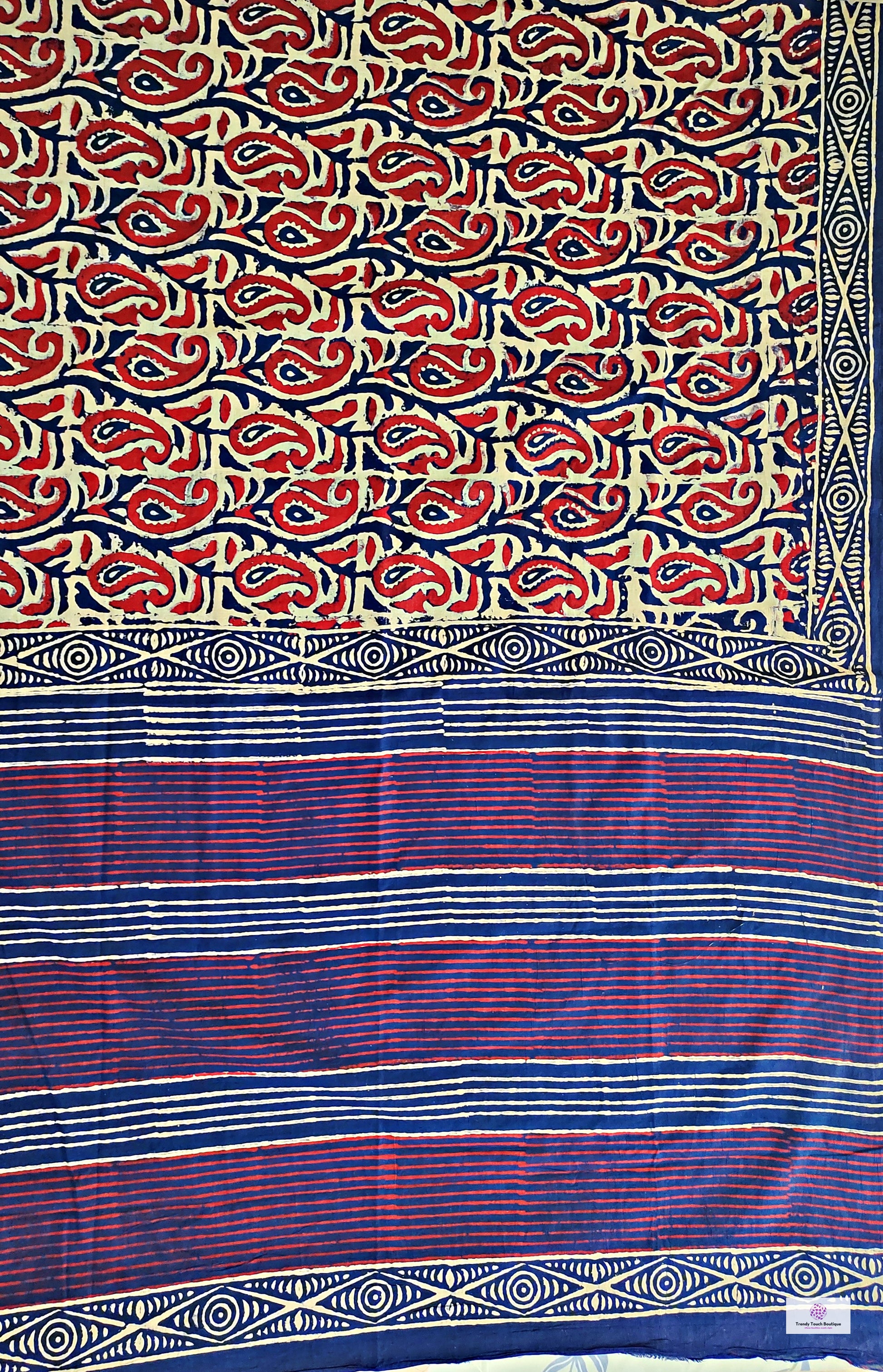 handblock print best summer fabric mulcotton saree office wear and lightweight summer sarees best price red and blue for teachers and corporate women