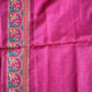 green pink soft baluchari silk saree for wedding and special ocassion lightweight with blouse piece best price