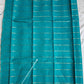 SEA - MADURAI SUNGUDI COTTON SAREE (TEAL GREEN & CREAM)