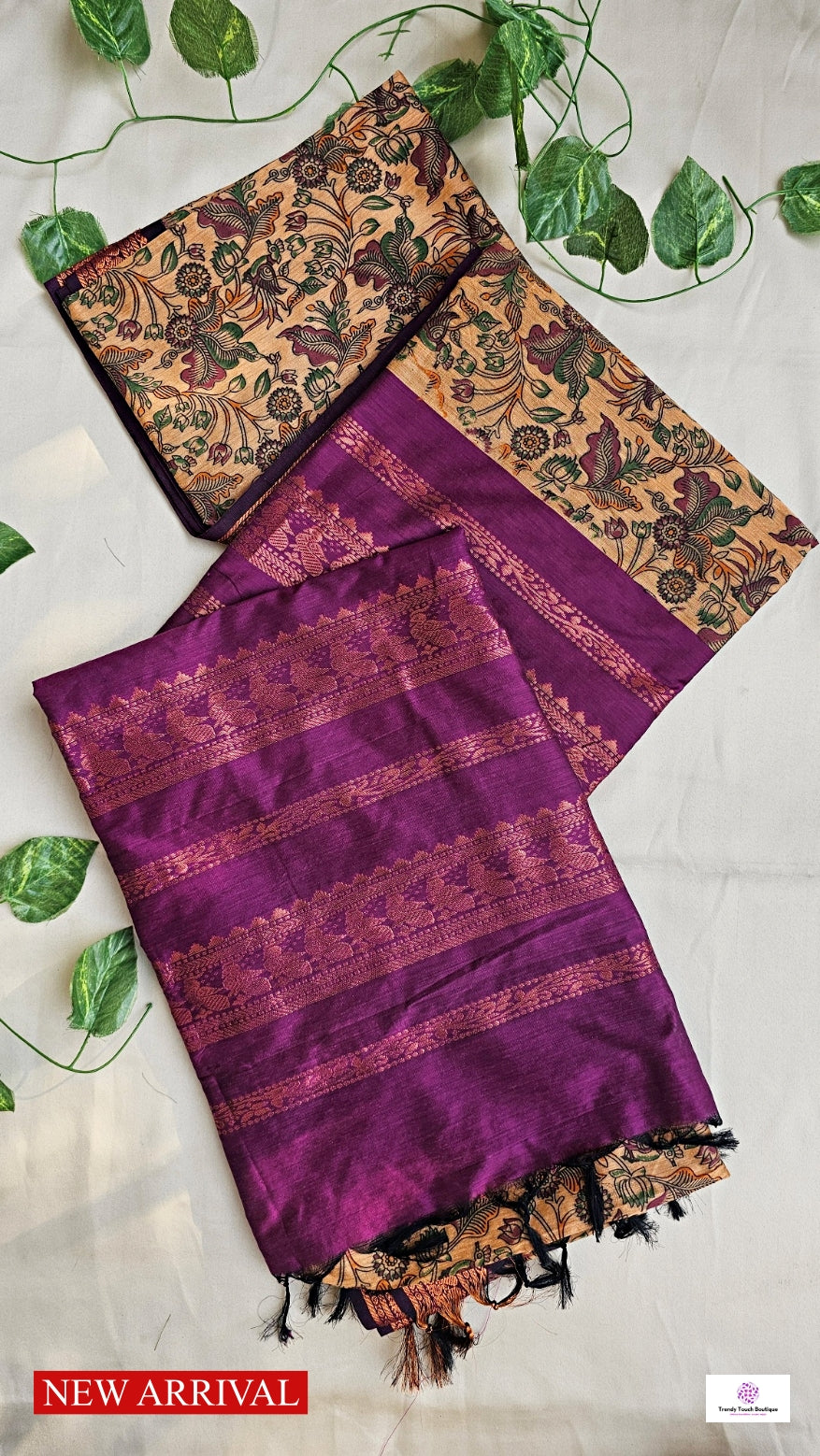 kalyani cotton gadwal kalamkari print peach magenta saree lightweight for office and special function with blouse piece best price