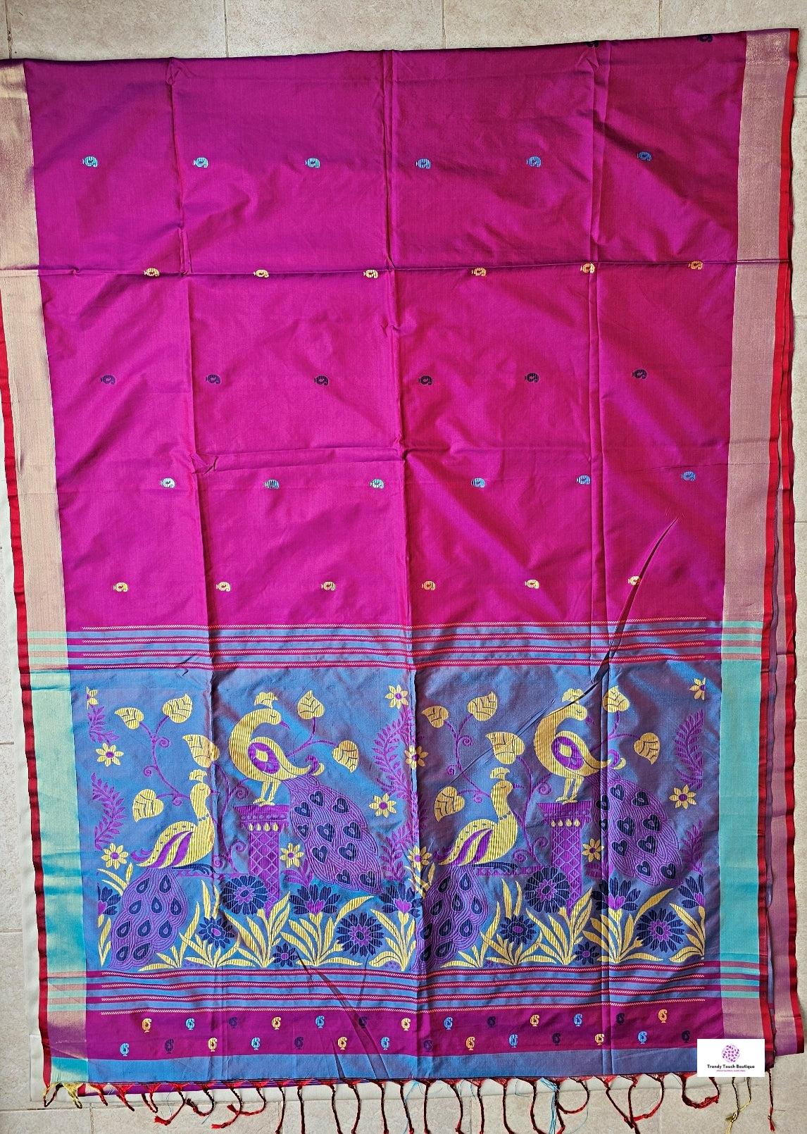 Kalkhetra design soft silk saree for cultural function family events post wedding celebrations special ocassions pink and blue with blouse piece best price