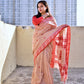 phulia pure Bengal cotton handloom saree  lightweight regular wear, office wear, puja and temple visits, casual ocassions, with blouse piece best price brown red and yellow