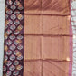 COFFEE HOUSE - SEMI TUSSAR SILK SAREE (BROWN)