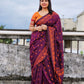 MRIDULA - KANTHA HAND EMBROIDERED - DESIGNER MULCOTTON SAREE