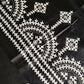 black white kutch handembroidered designer blended bangalore silk saree for wedding and special occasion office events with blouse piece and best price