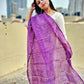 PRINCESS - HANDBLOCKPRINT - CHANDERI SILK DUPATTA