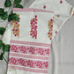 Bengal handloom mercerised cotton saree off white red yellow with blouse piece best price office wear regular wear 