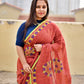 kantha handembroidered mulcotton designer saree best price for casual and wedding functions