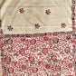 Kantha Phulkari handembroidery work Designer Khadi Tussar saree ivory color with maroon thread best price with blouse piece wedding function and casual celebrations and events