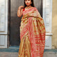 AGOMONI - BALUCHARI SILK (CHANDAN & RED)