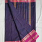 TRIPTI - CHETTINAD COTTON SAREE (MIDNIGHT BLUE & PINK)