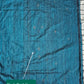 DIAMOND - BENGAL COTTON HANDLOOM SAREE (TEAL GREEN)