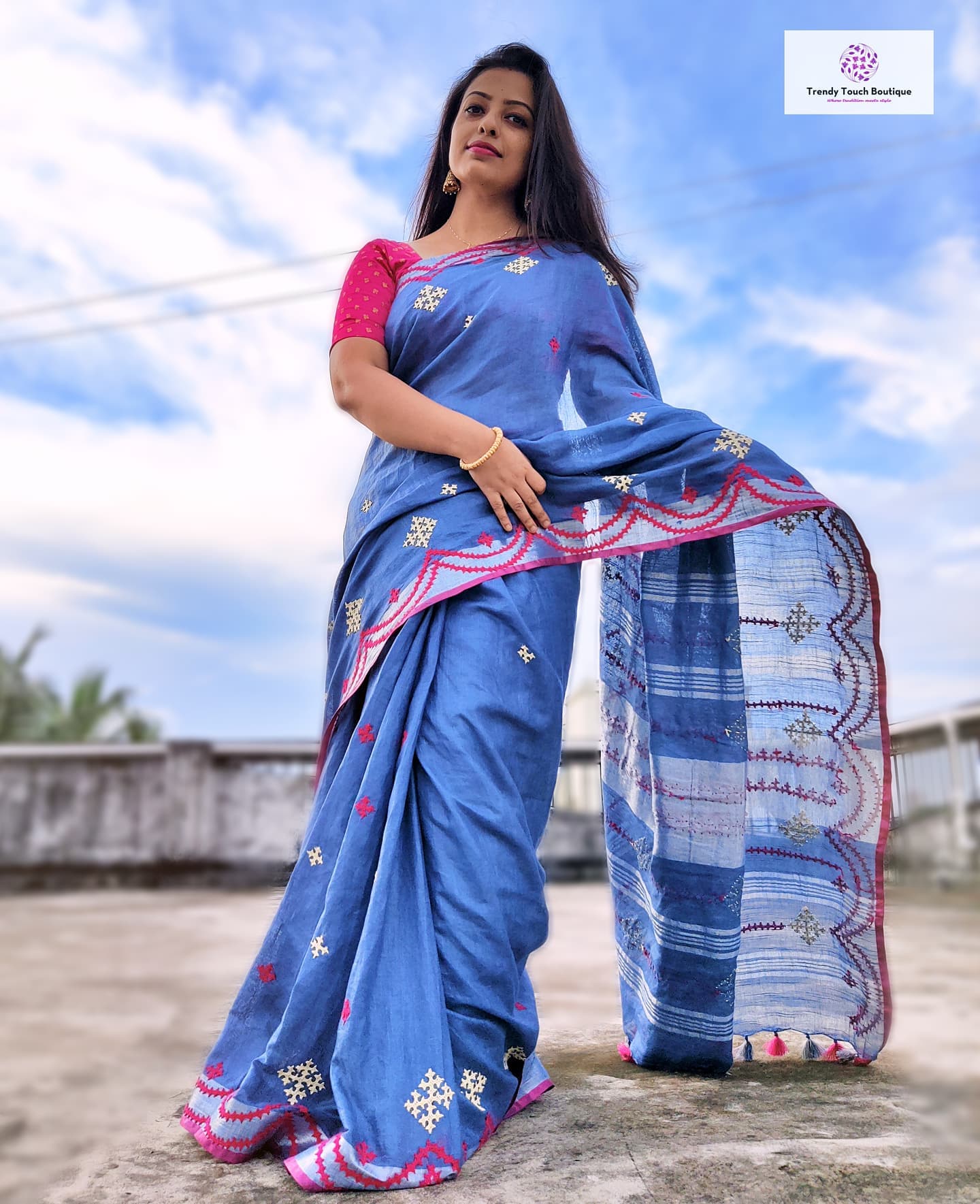 Buy HASTSHILPI Sanganeri Print Cotton Mulmul Saree Mulmul Saree For Women's  & Girls Traditional Ethnic Indian Wear Soft Lightweight Purple Saree With  Blouse Piece For All Occasions Saree at Amazon.in