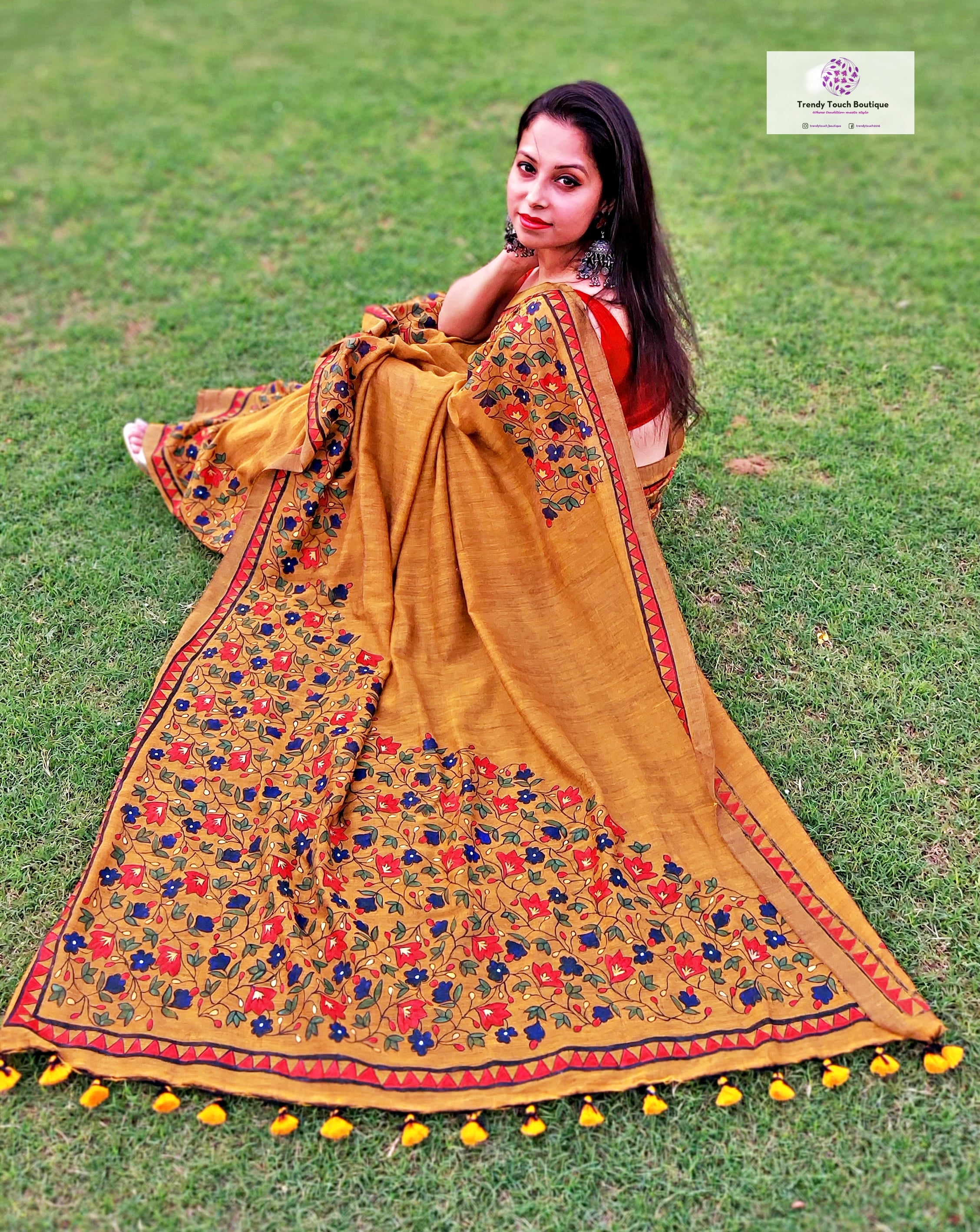 11 varieties in Handloom sarees that are worth possessing