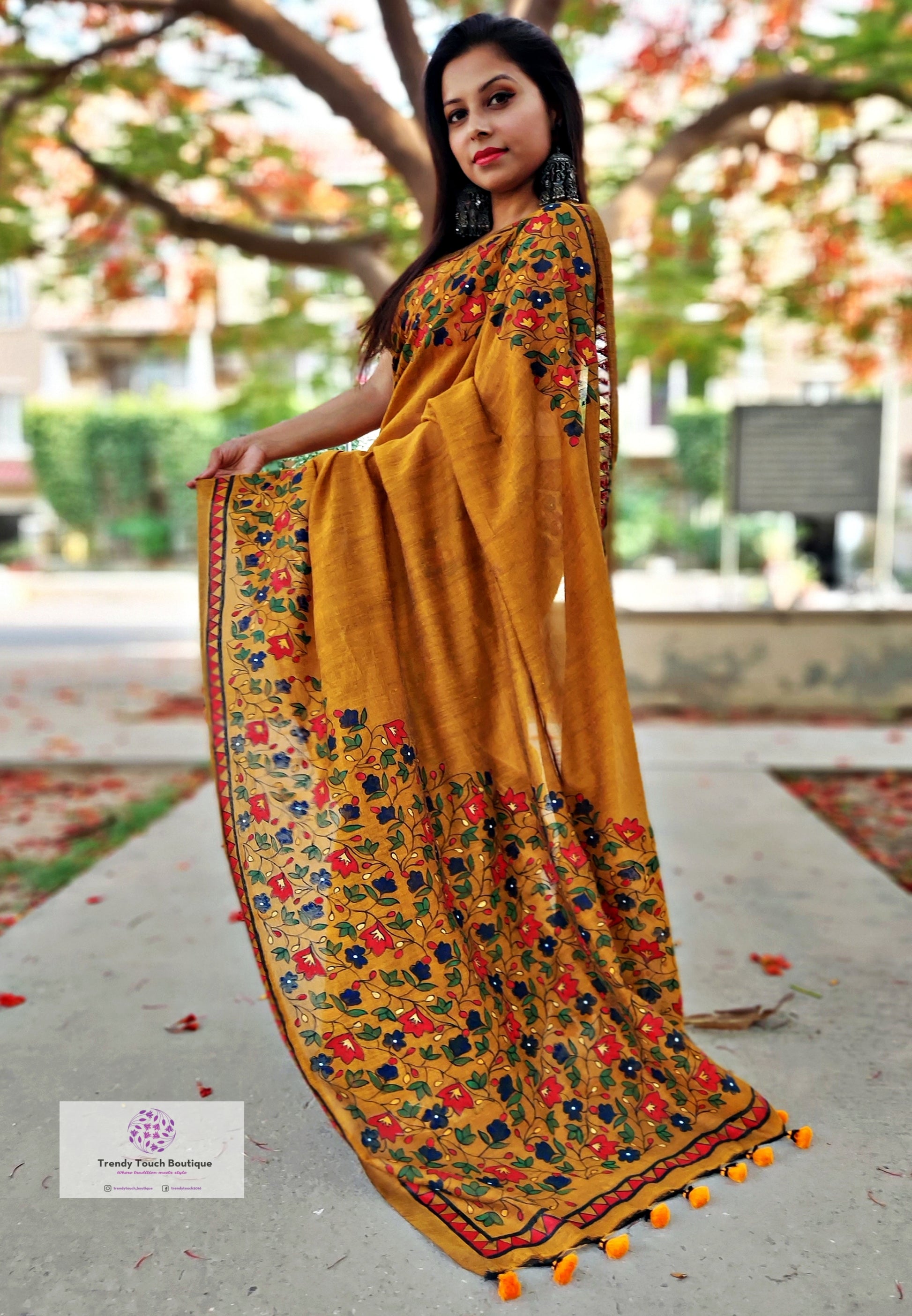 Designer Cotton Saree