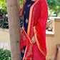 I LOVE PINK - HAND-PAINTED - CHANDERI SILK COTTON - MADE TO ORDER