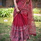 SMILE - HANDBLOCK PRINT - KOTA DORIA SAREE