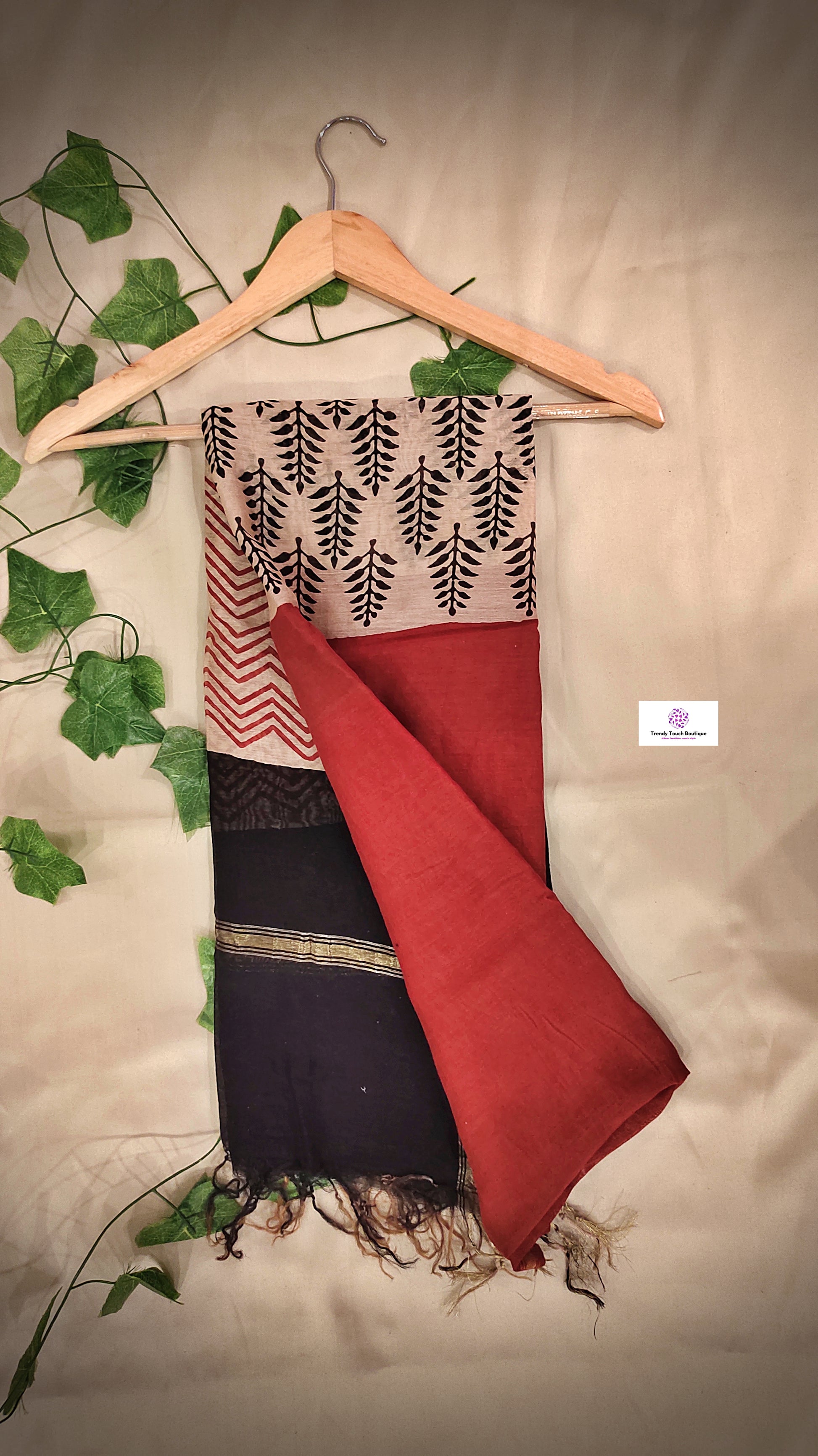 summer wear chanderi silk handblock print red black everyday kurti pairing office wear college best price online holi sppring summer sale