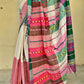 SUNDAE - KANTHA HAND EMBROIDERED - KHADI HANDLOOM SAREE