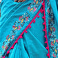 SAGARIKA -  HANDPAINTED - COTTON SILK